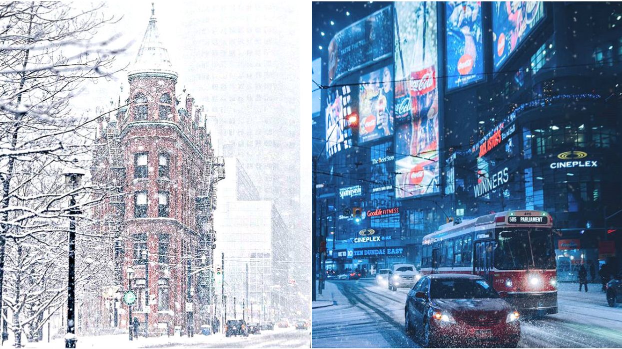 26 Incredible Photos Of Toronto's First Major Snowfall Narcity