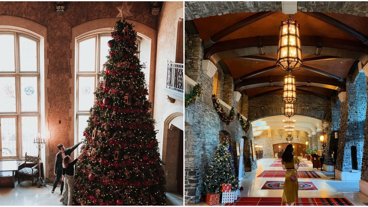 This Canadian Castle Turns Into A Christmas Fairytale During The Holidays Narcity This Canadian Castle Turns Into A Christmas Fairytale During The Holidays Narcity