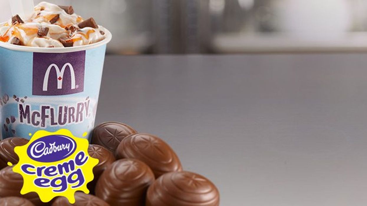 Mcdonald S Canada Releases Cadbury Creme Egg Mcflurry For Easter Narcity Mcdonald S Canada Releases Cadbury Creme Egg Mcflurry For Easter Narcity