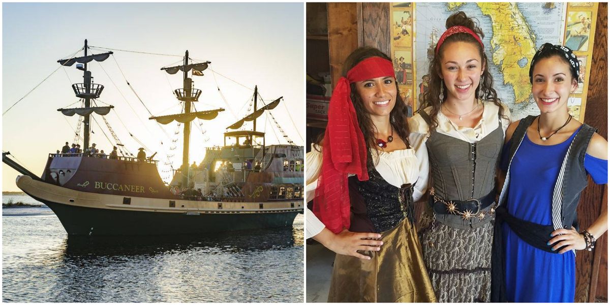 Buccaneer Pirate Cruise Set Sails Off The Florida Coast For ...