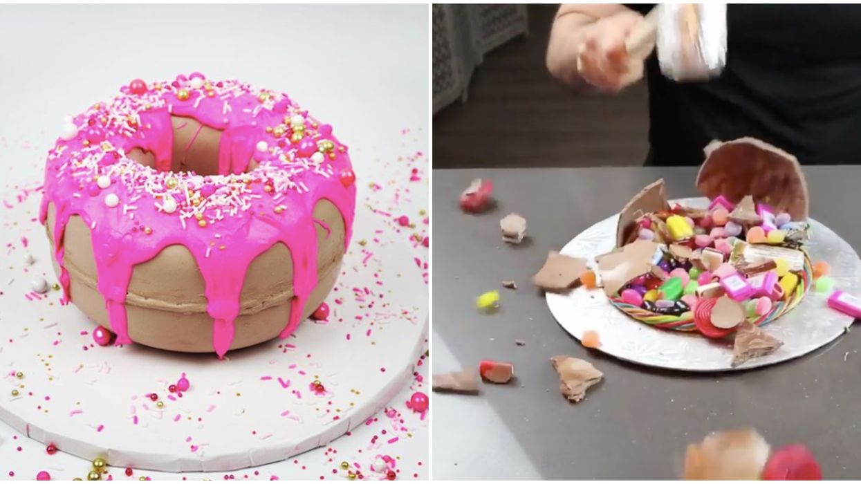 Break Me Plz Cree Des Gateaux Pinata A Montreal Remplis De Surprises Narcity Break Me Plz Cree Des Gateaux Pinata A Montreal Remplis De Surprises Narcity