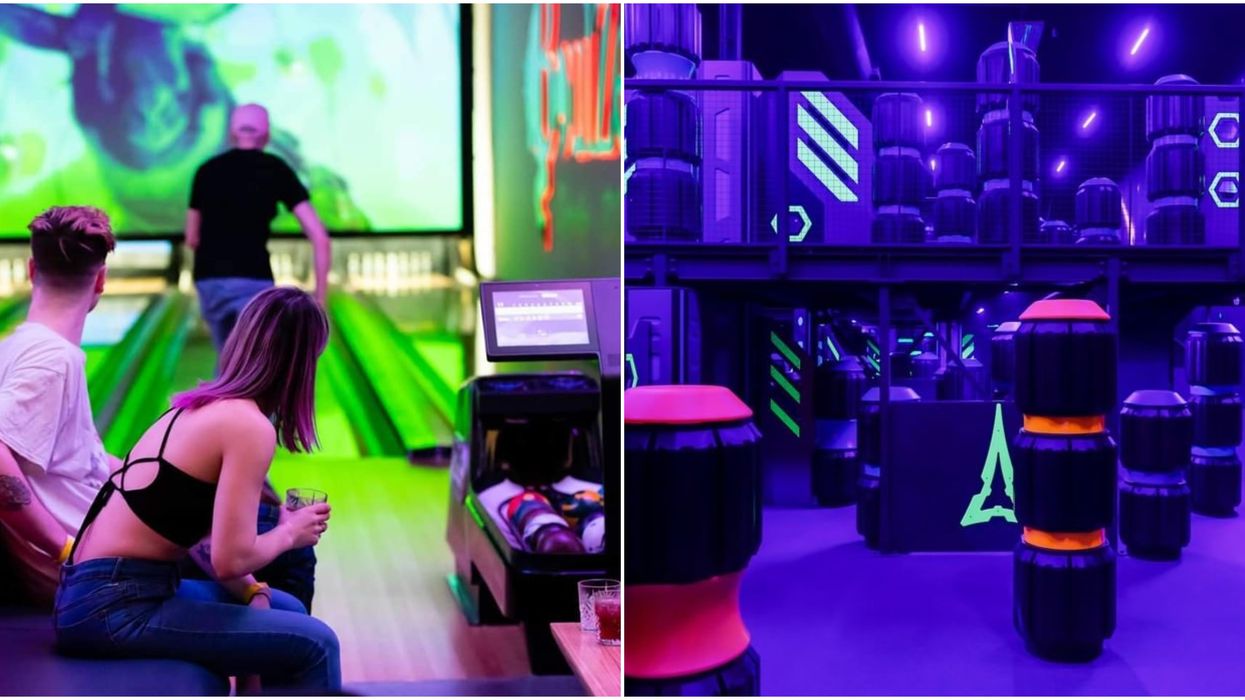 Ce resto-pub de MTL cache un énorme terrain de jeux pour adultes derrière ses murs