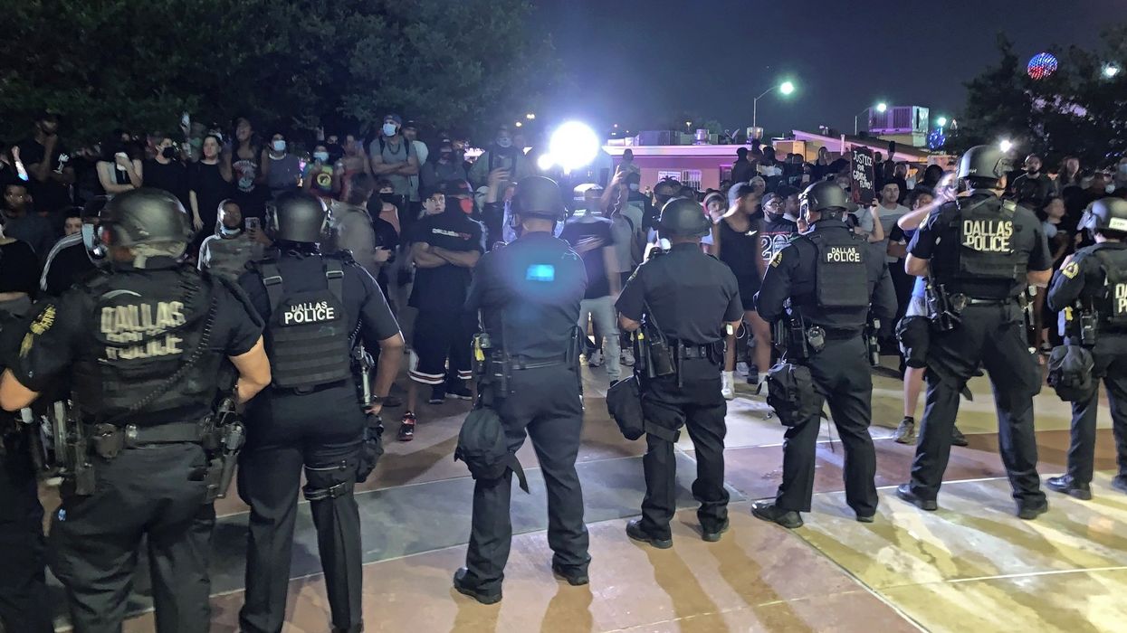 Hundreds Of Arrests Made At Dallas Protest & Judge 'Fully Supported Not Booking Them'