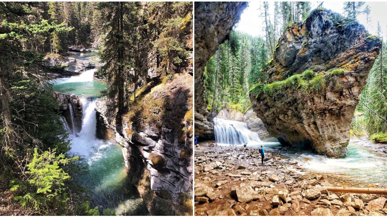 Alberta’s Johnston Canyon Trail Is Just A 5-km Hike To The Most Surreal Natural Wonder