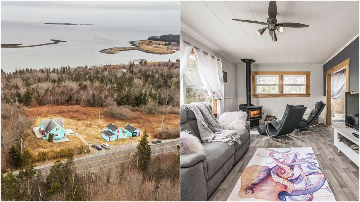 Nova Scotia House For Sale Has A Priceless Location But Costs Less Than $200K (PHOTOS)