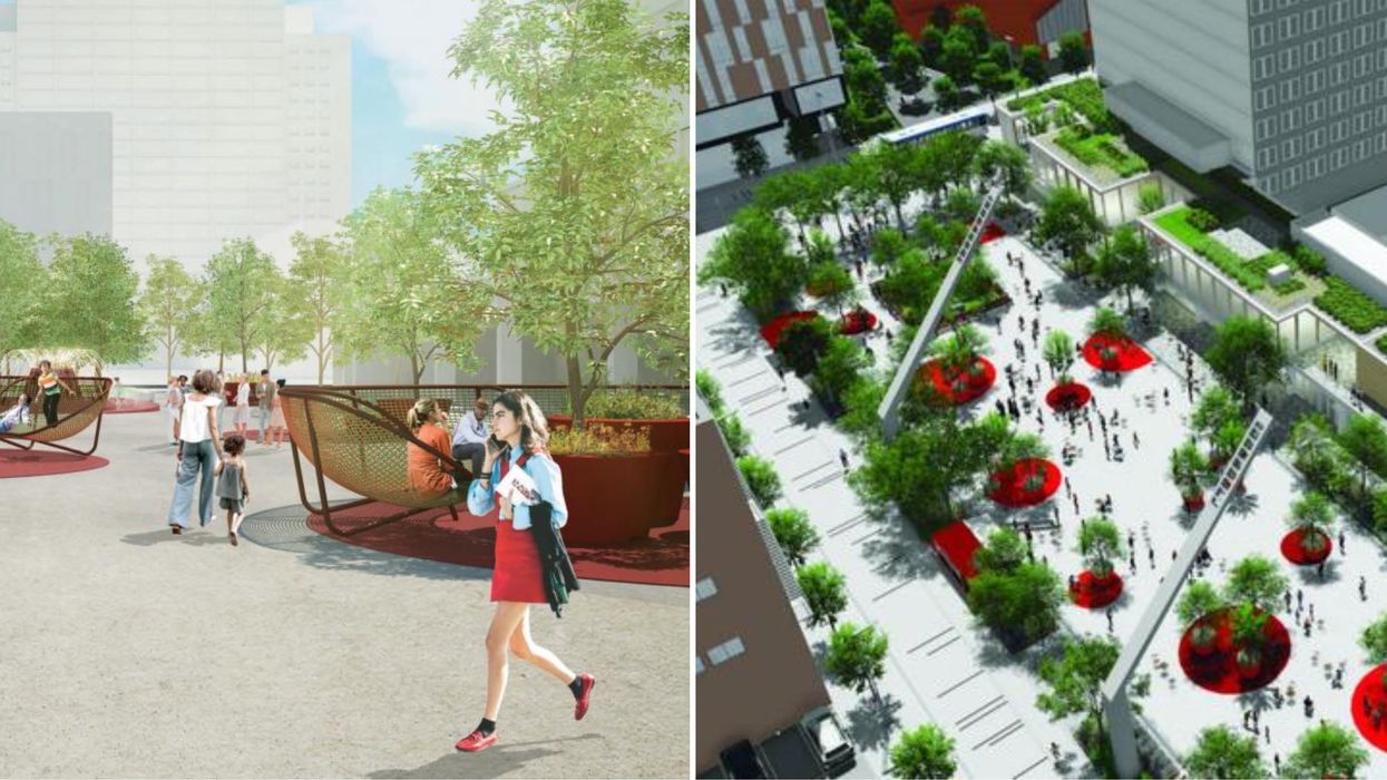 Une énorme terrasse est prévue au Quartier des spectacles et voici à quoi elle ressemblera