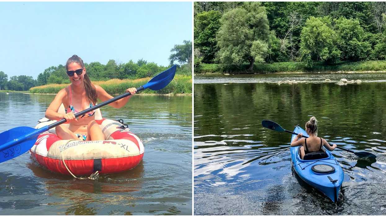 You Can Float Your Worries Away On A Lazy River Raft In Ontario This Summer