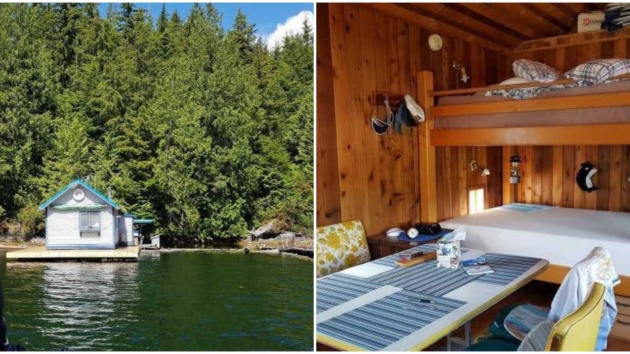 You Can Buy An Adorable Floating Tiny Home For $105K In BC Right Now