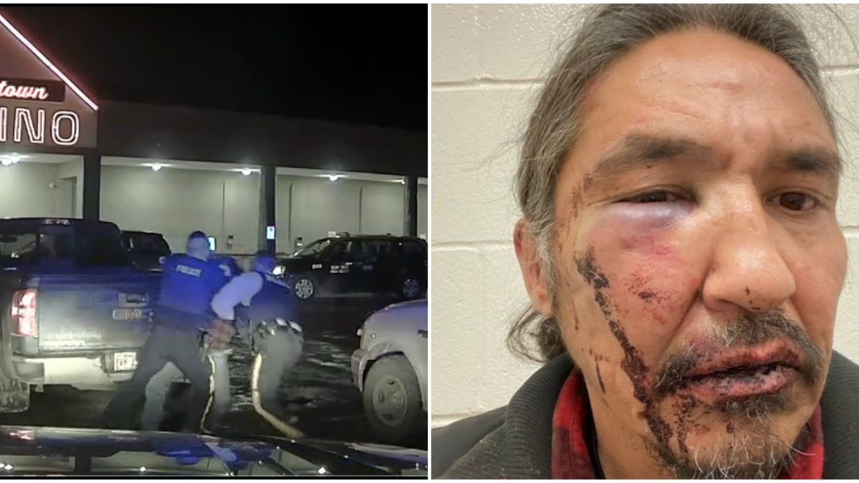 Video Shows Alberta RCMP Punching And Tackling An Indigenous Chief (VIDEO)