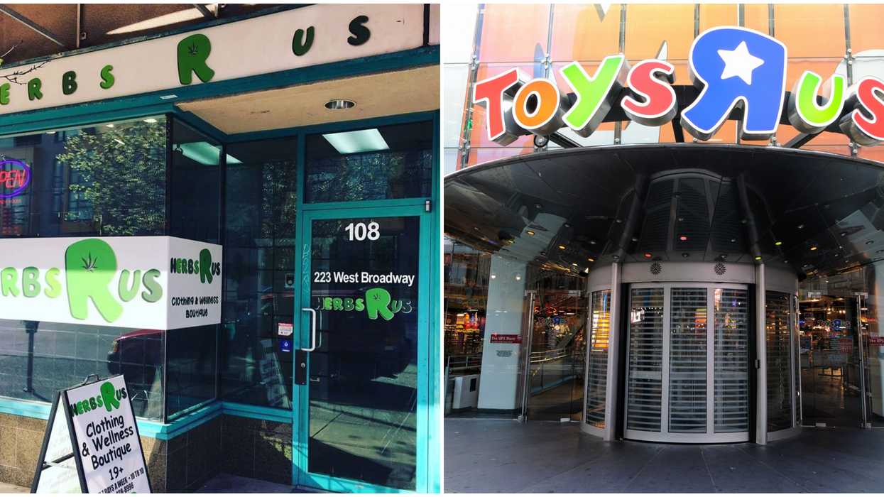 Toys 'R' Us Just Went To Copyright War With A BC Weed Shop & They Did Not Come To Play