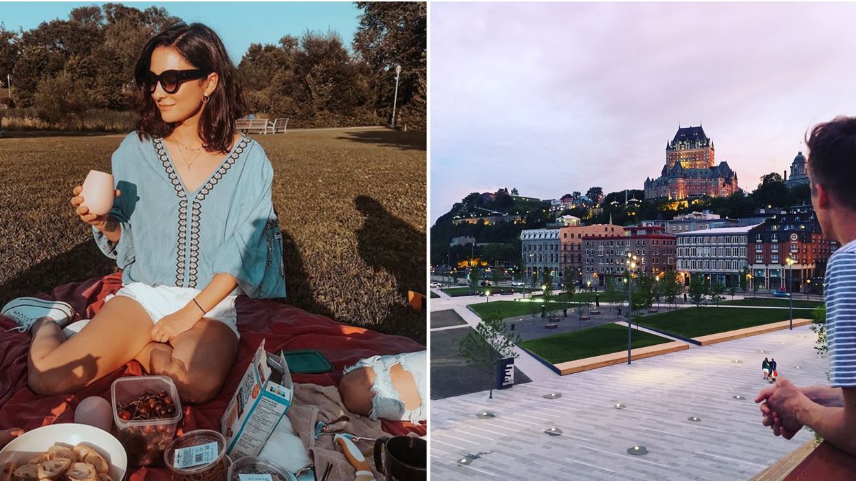 6 endroits avec une vue à couper le souffle à Québec pour un pique-nique romantique