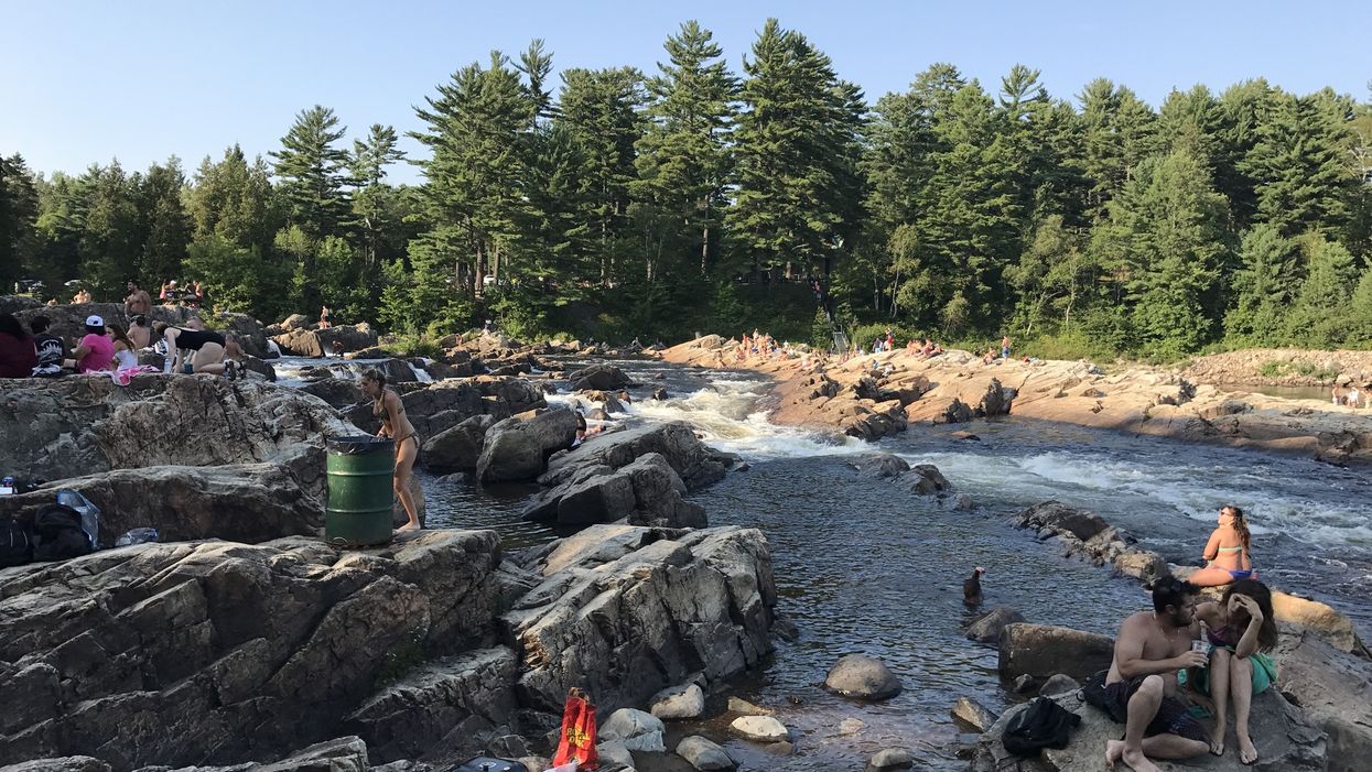 Les cascades de Rawdon forcées de fermer hier en raison de l'achalandage monstre (PHOTOS)