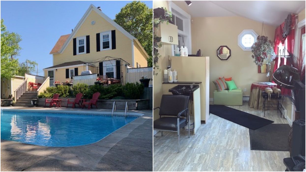 Nova Scotia House For Sale Has A Private Hair Salon & Pool But Costs Just $265K (PHOTOS)