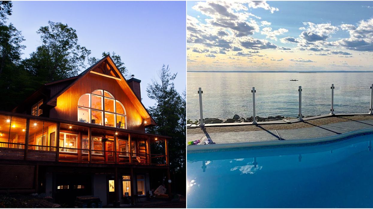8 chalets à louer avec piscine chauffée au Québec pour des « pool party » de feu en gang
