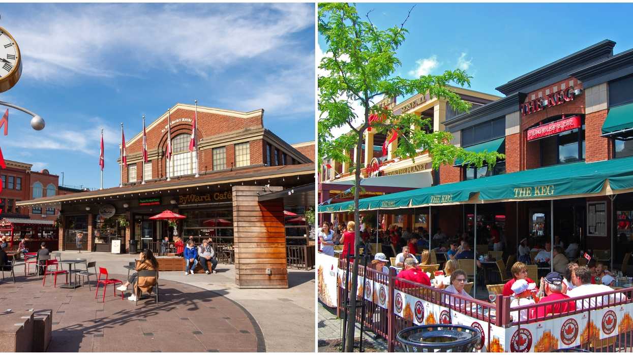 Ottawa Is Transforming Byward Market Into A Patio Party & Roads Will Be Closed