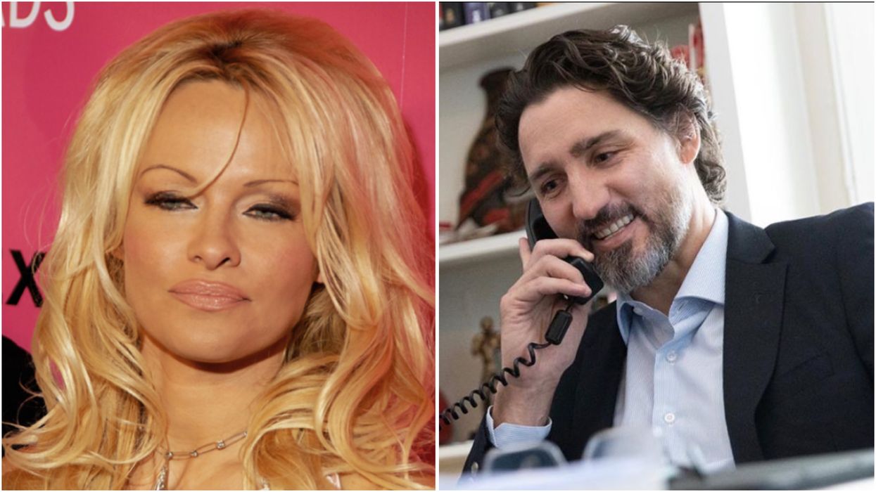 Pamela Anderson Asked Trudeau To Go Vegan & She Even Offered To Be His 'Mentor'