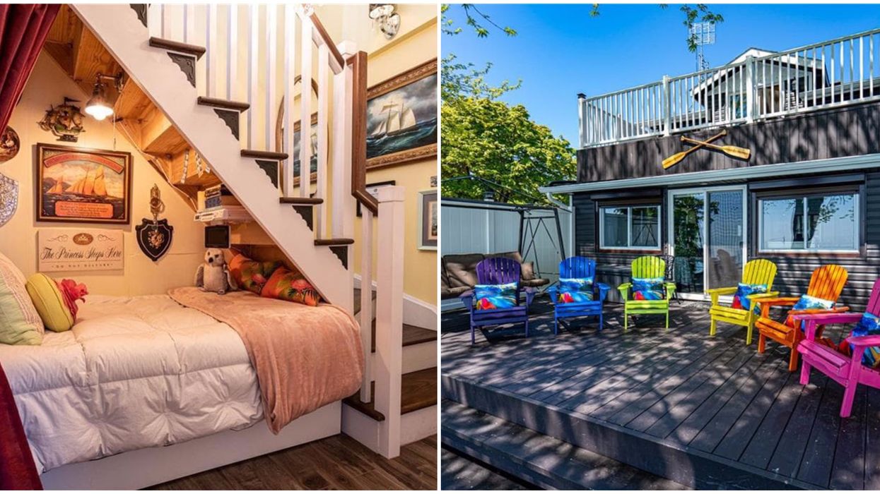 Ontario Lake Home For Sale Has A Secret 'Harry Potter' Room Under The Stairs