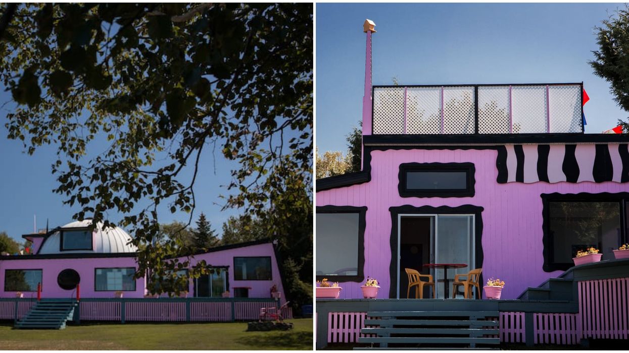 Ce AirBnb à seulement 1h30 de Québec a l'air tout droit sorti d'un rêve psychédélique