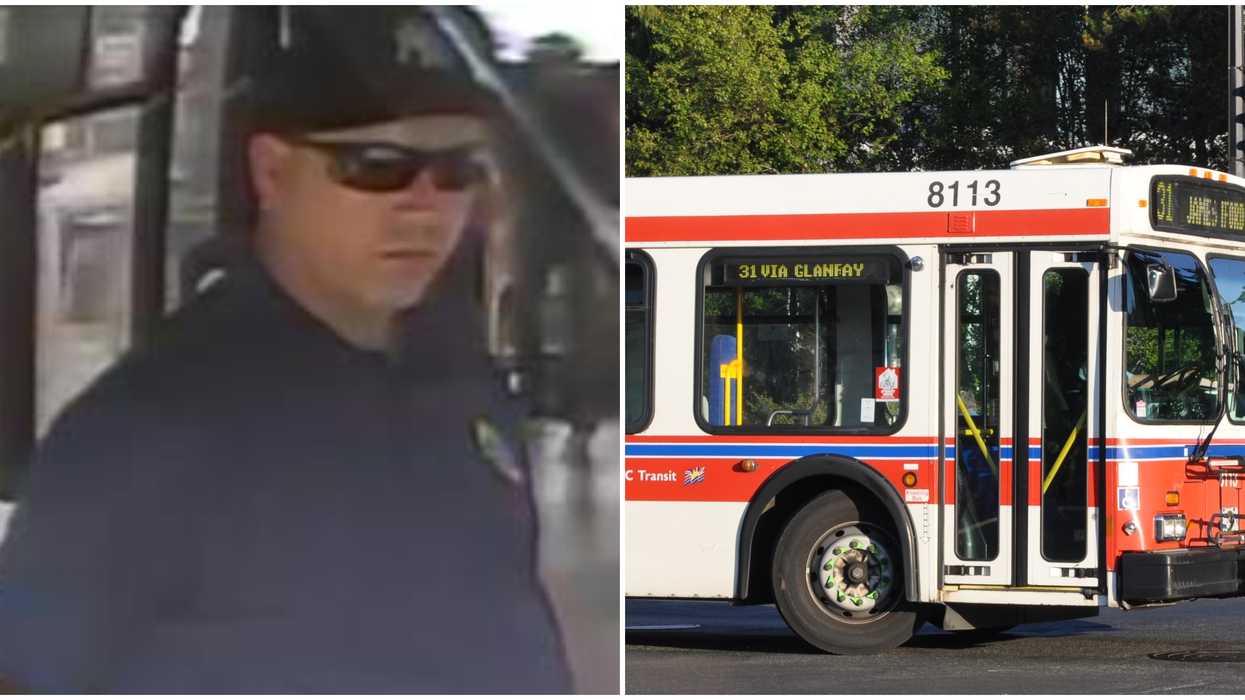 A White Man Randomly Attacked A Black Man On A BC Bus & Police Are On The Lookout