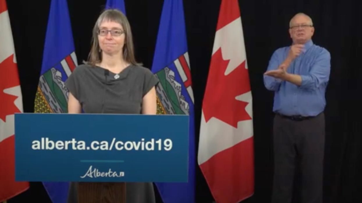 COVID-19 Will 'Almost Certainly' Be Here In 2021 Says Alberta's Top Doctor