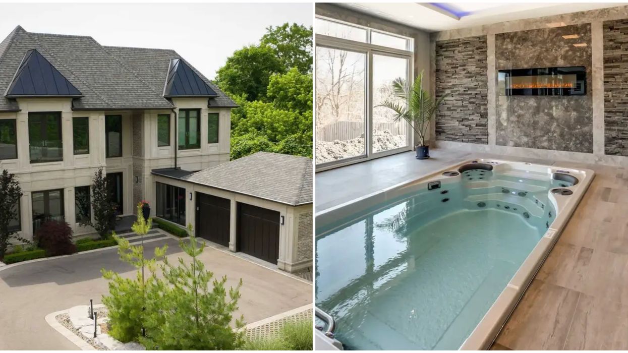 This 'Resort' Mansion For Sale In Toronto Has Two Pools Because Why Not (PHOTOS)