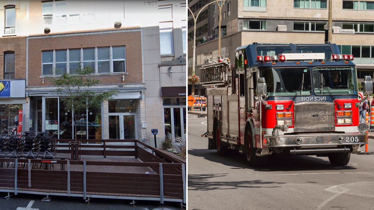 Incendie criminel à Montréal : Un homme sauvé des flammes par les policiers