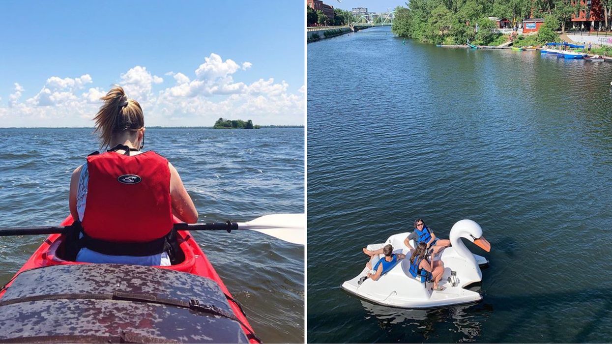 6 activités à faire sur l'eau qui font changement des piscines publiques à Montréal