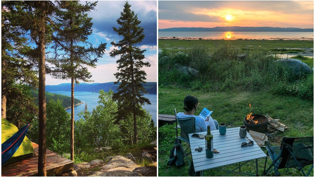 9 endroits où faire du camping sauvage au Québec