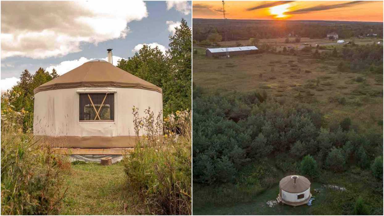 You Can Rent This Yurt Cabin In Ottawa Where A UFO Was Apparently Spotted