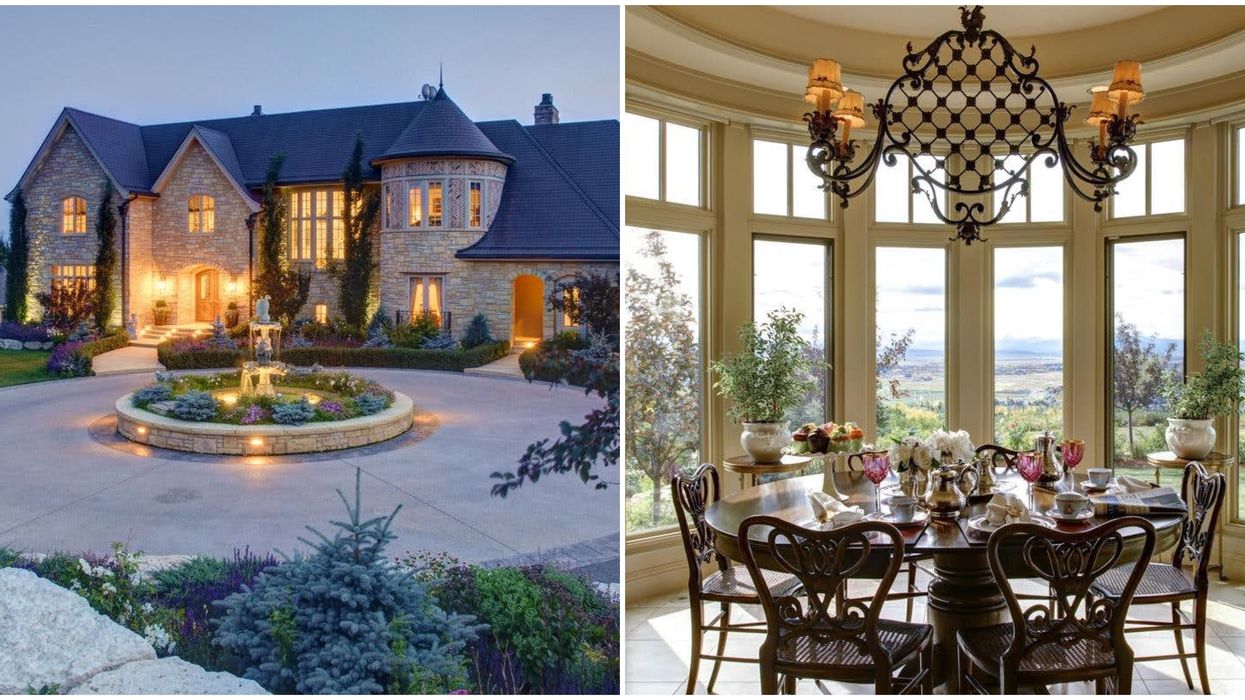 This $9M Castle For Sale Makes Alberta Look Like The South Of France (PHOTOS)