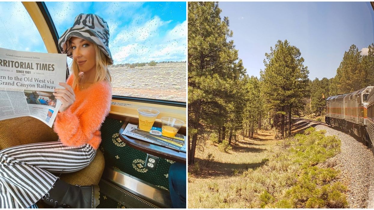 You Can Have The Most Surreal Summer Getaway On This Grand Canyon Train Ride