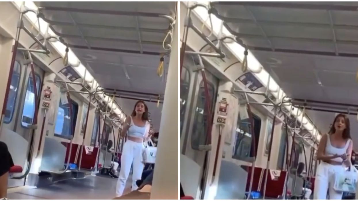 A Toronto Woman Was Caught Going On An 'Unacceptable' Racist Rant On The TTC (VIDEO)
