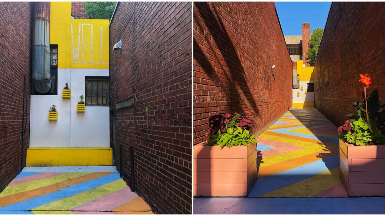 Cette ruelle colorée de Montréal est un incontournable pour tes photos Instagram