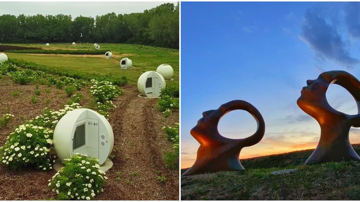 This Secret 'Alien' Park in Montreal Feels Like Stepping On Another Planet (VIDEO)