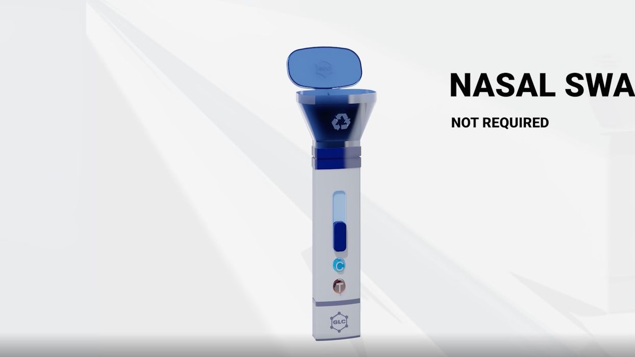 New Canadian COVID-19 Test Underway That Has Results In Seconds & Doesn't Go In Your Nose