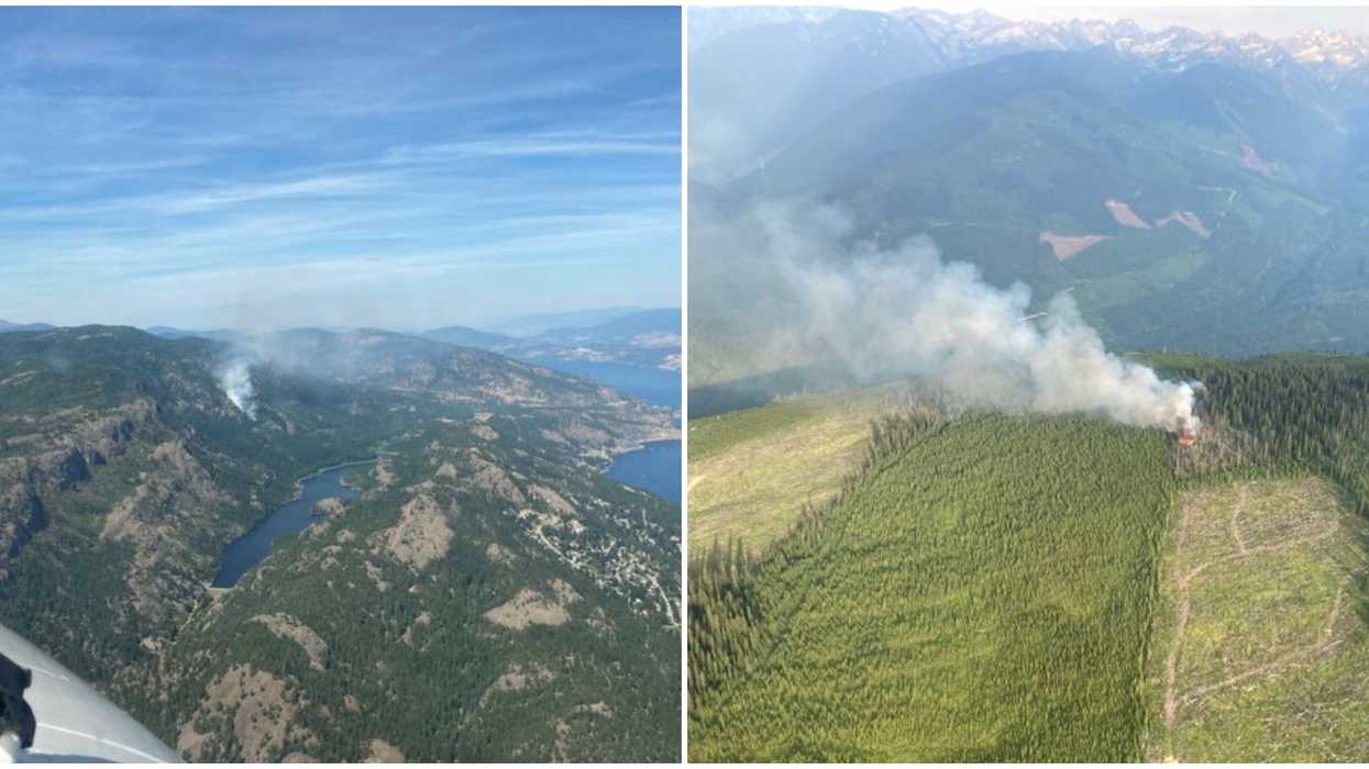 BC Wildfires Continue To Rage On & Over 25 Were Caused By Thunderstorms