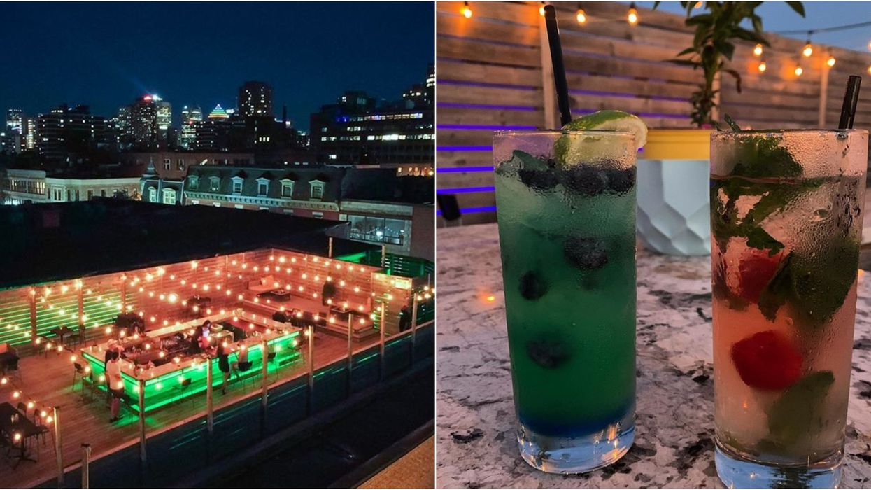 Ce club à Montréal transforme son toit en terrasse lounge pour tes chaudes nuits d'été