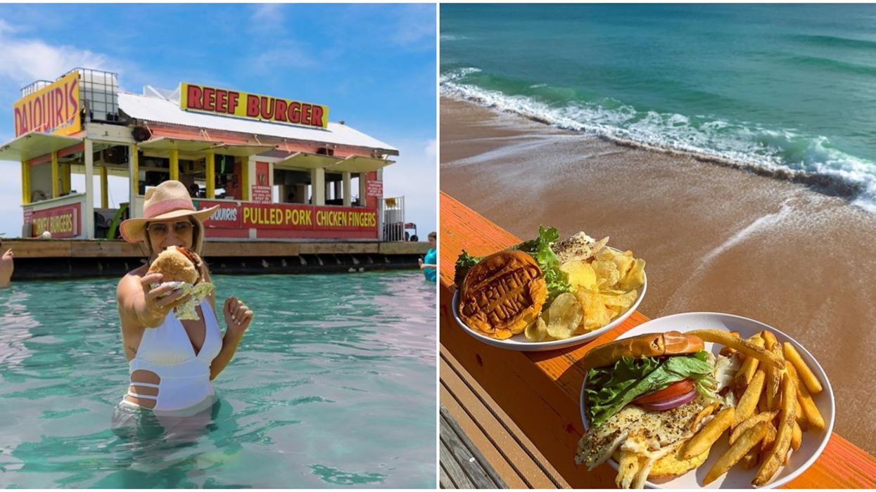 This Map Will Take You To The Best 'Eat On The Beach' Restaurants In Florida