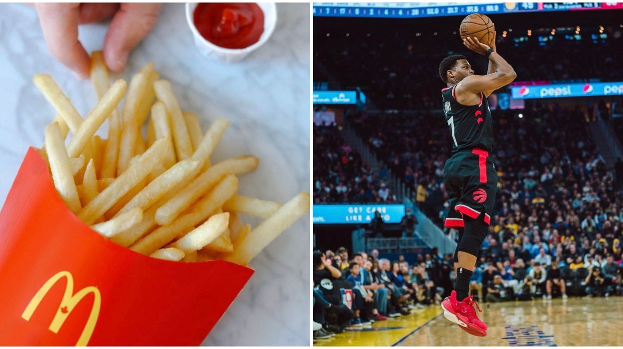 McDonald's Canada Is Bringing Back Free Fries For Toronto Raptors 3-Pointers