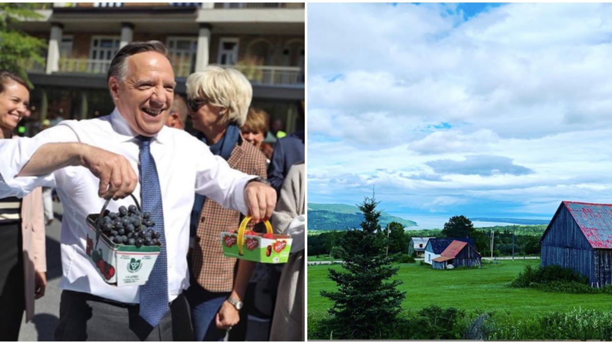 François Legault est en vacances et il en profite pour visiter les merveilles du Québec