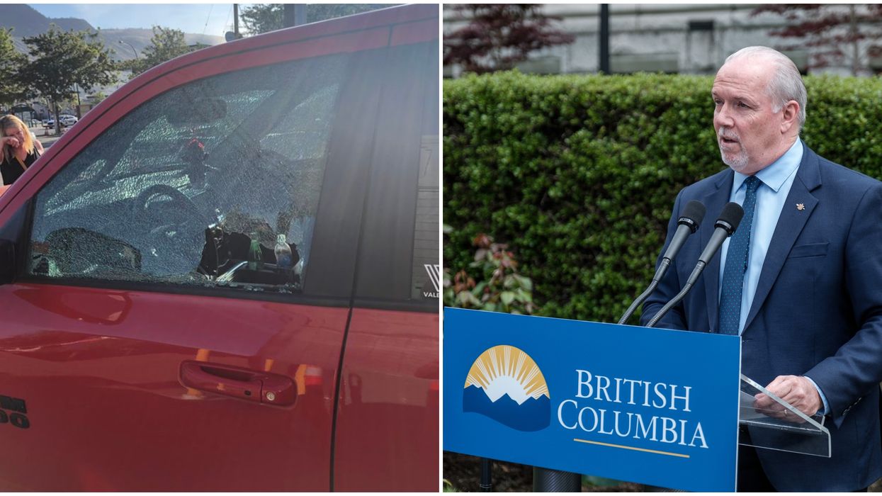 Alberta Man Calls John Horgan An 'Idiot' After His Car Gets Vandalized In BC