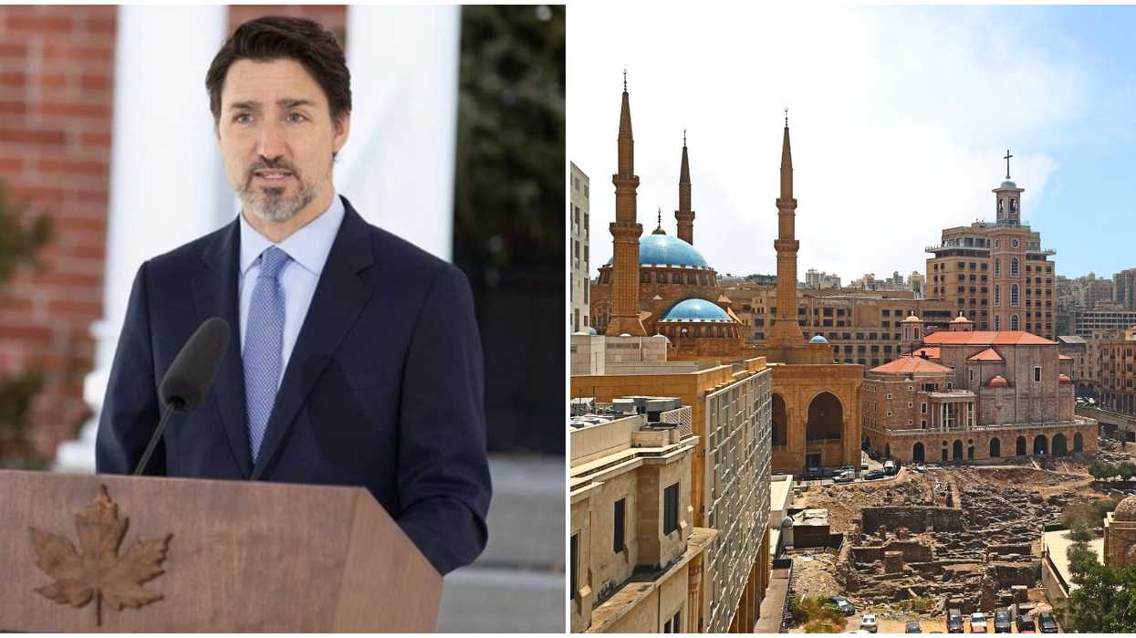 Justin Trudeau Says Canada & Lebanon Have "Deep & Longstanding Friendship" After Explosion
