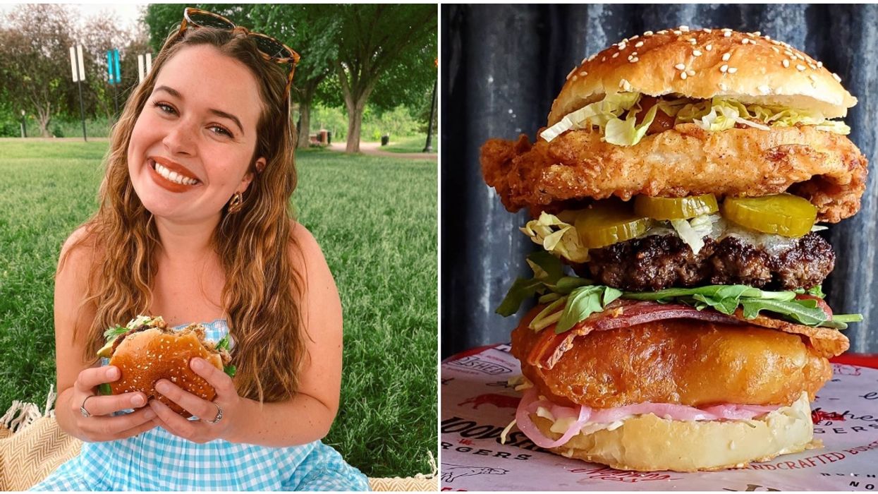Edmonton's Epic Burger Joint Has A Gigantic 'Secret Burger' That's Not Even On The Menu