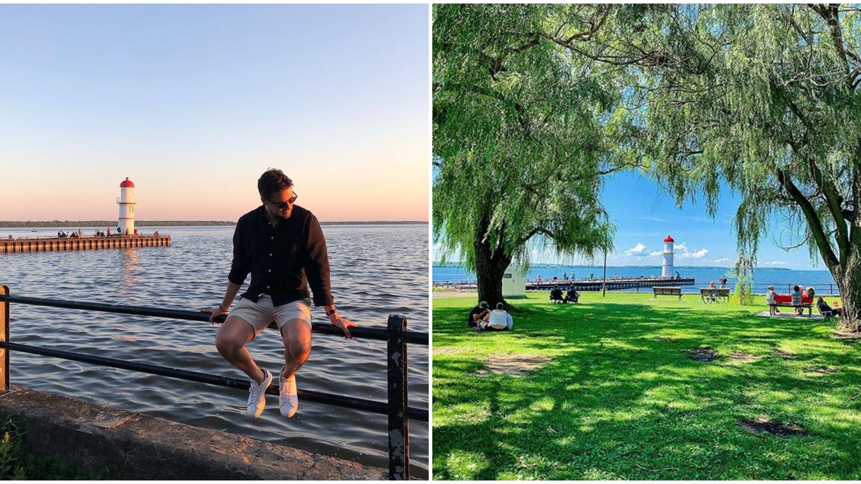 Tu peux passer une journée « staycation » parfaite au bord de l'eau à ce phare de Montréal