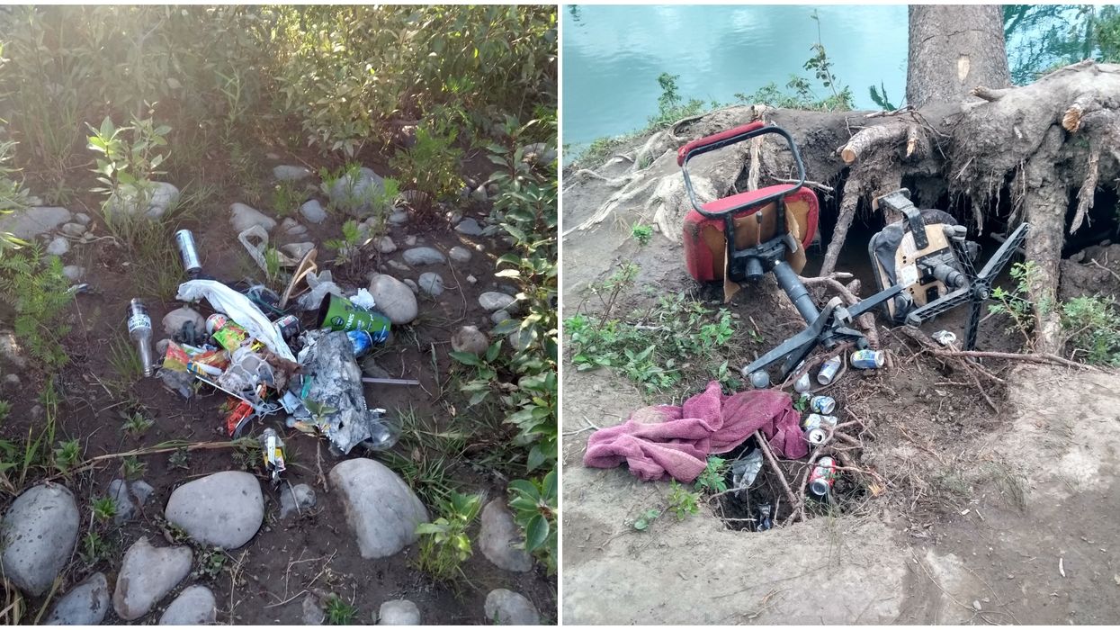 A Calgary Cleanup Volunteer Is Horrified By The Trash People Are Dumping In Parks