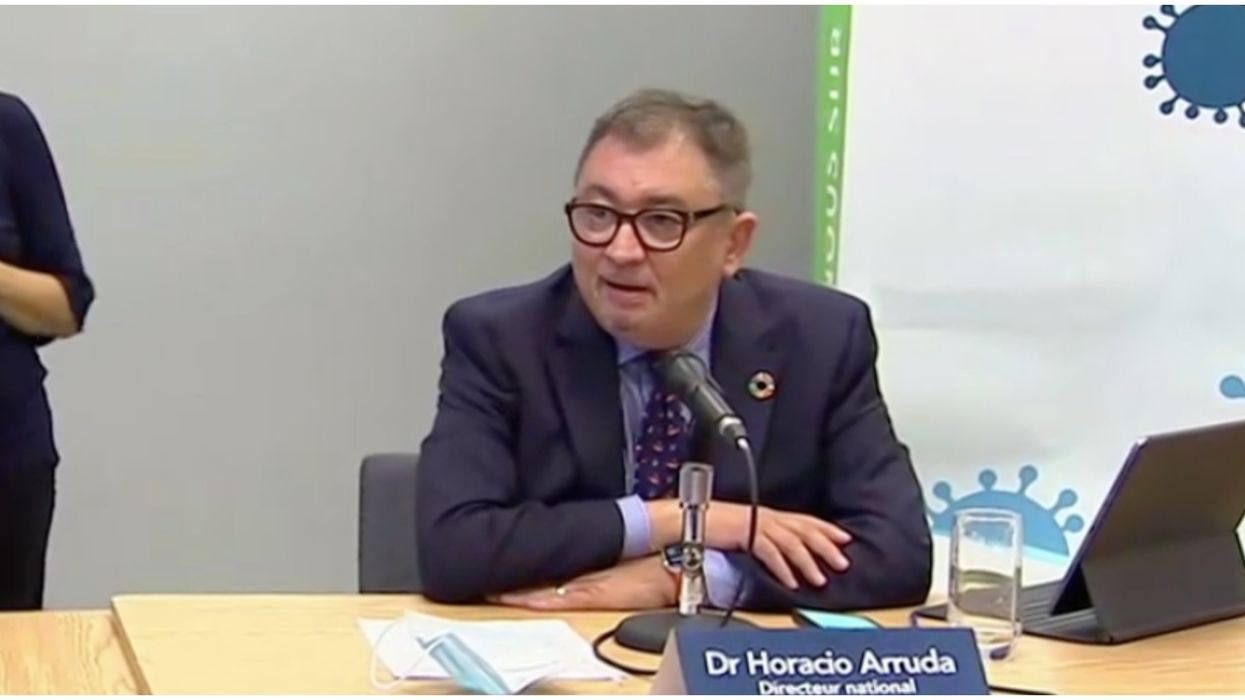 Horacio Arruda affirme que le Québec est à l'aube d'une seconde vague dès l'automne