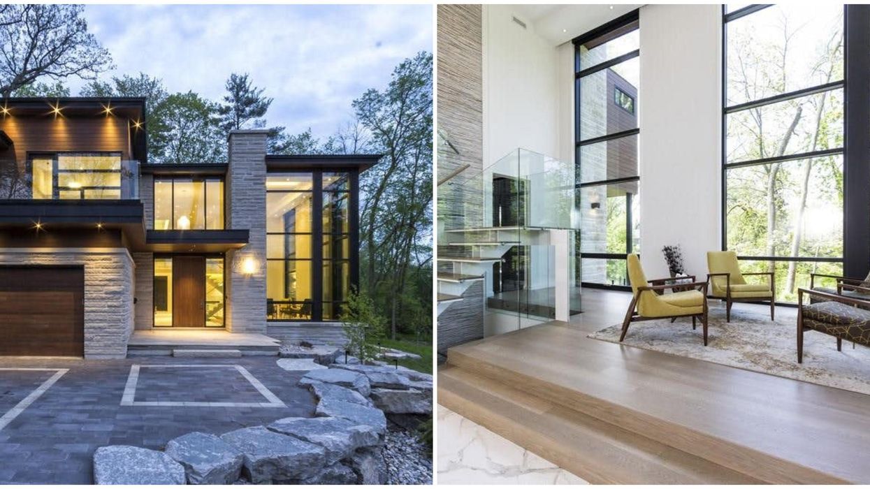 This Massive Glass House For Sale In Ontario Looks Like It Belongs In 'Twilight' (PHOTOS)