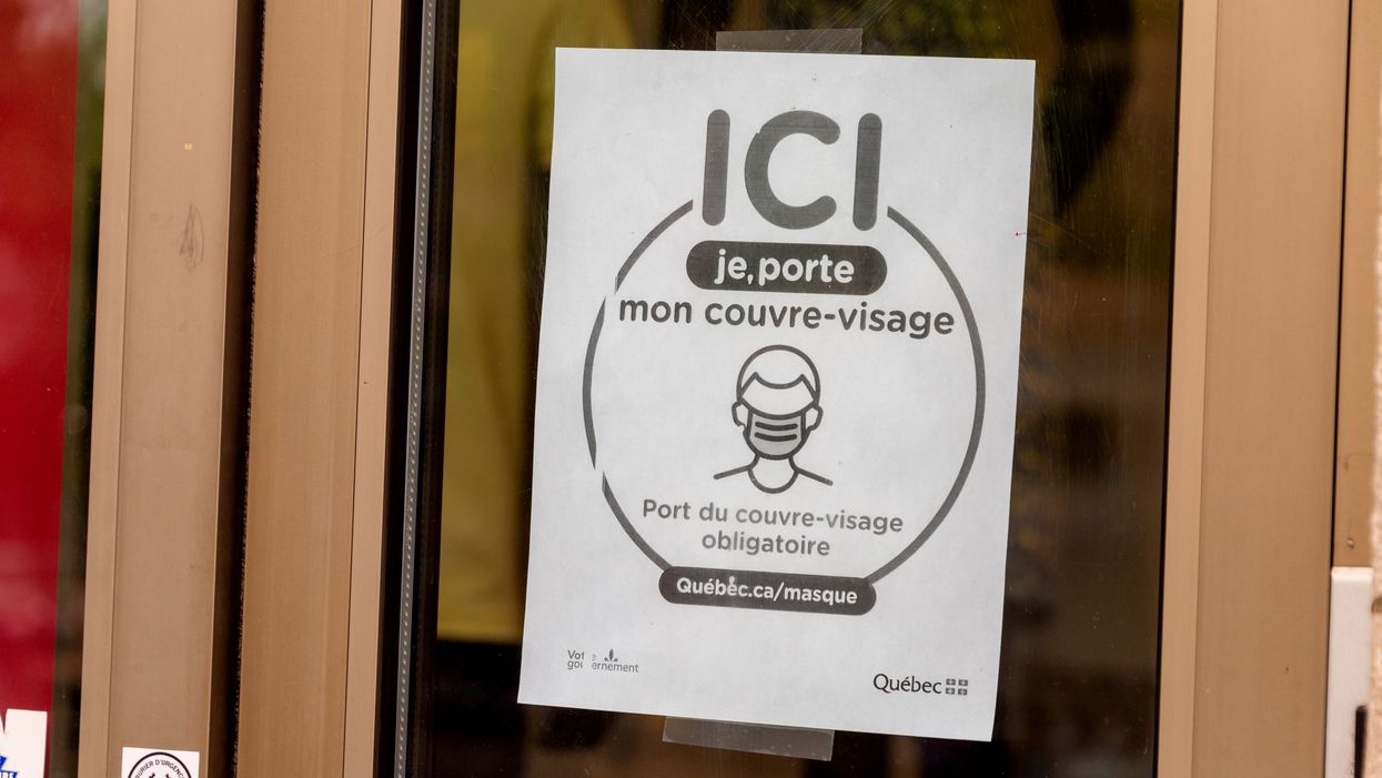 Ce tableau résume clairement quand les élèves du Québec devront porter le masque à l'école
