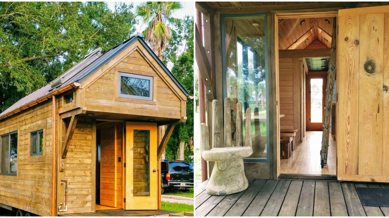 You Can Take Your Dream Cabin On The Road With This Cheap Tiny Home For Sale In Florida