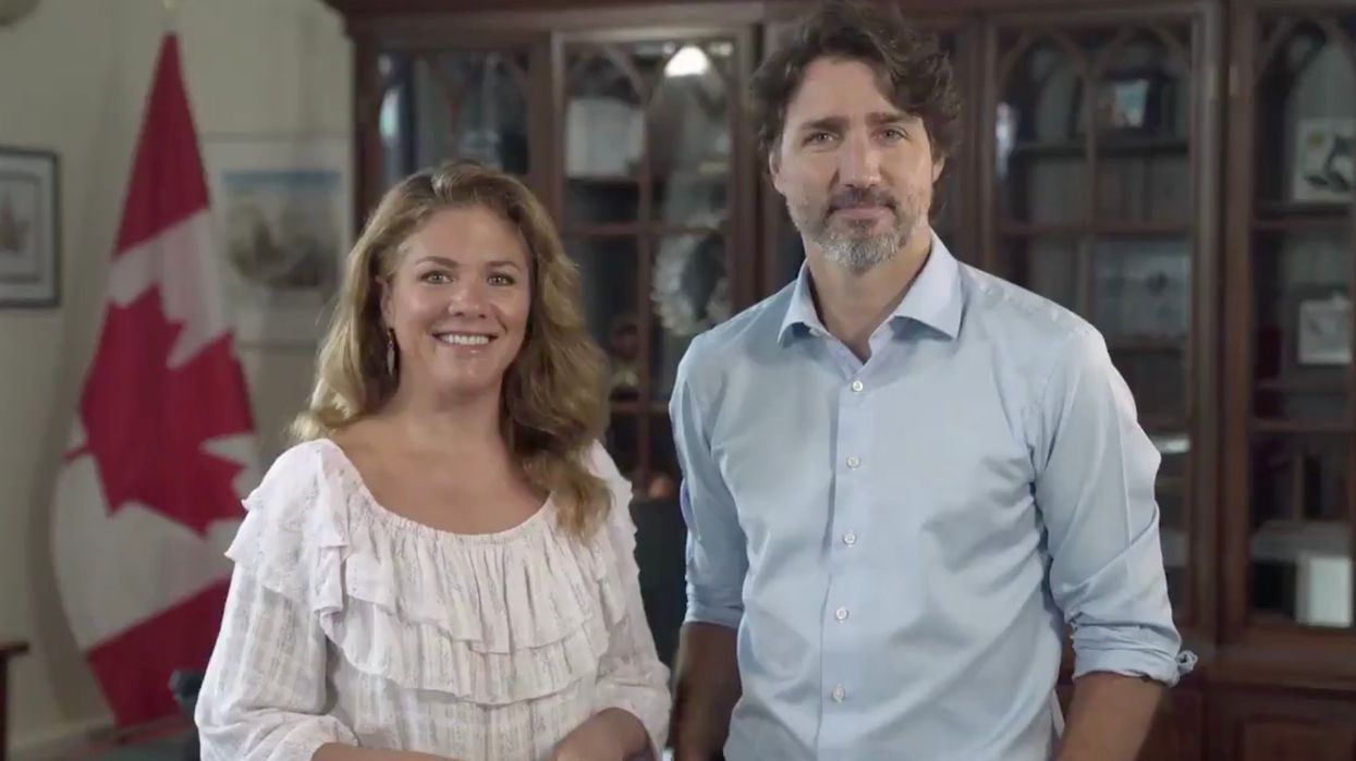 Justin & Sophie Trudeau Are So Sweet In Their Message To Young Canadians (VIDEO)